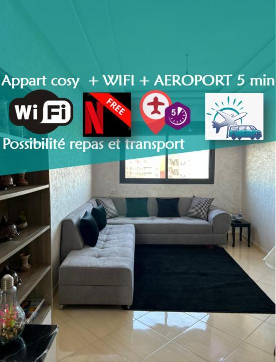 Appartement Aeroport Casablanca Nouaceur Esterno foto